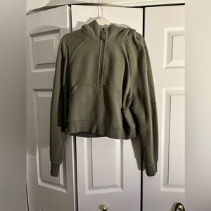 Lululemon Scuba Oversized Half-zip Hoodie
